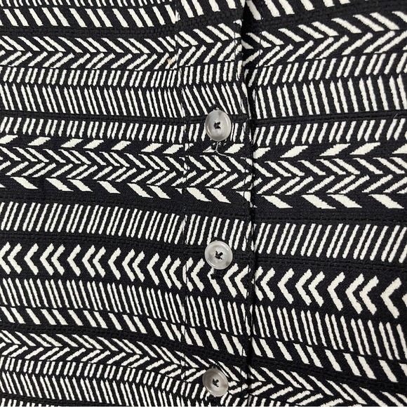 MAEVE Anthropologie Fieldnotes Tribal Print Button Front Mini Skirt, Size 8 - Picture 6 of 9